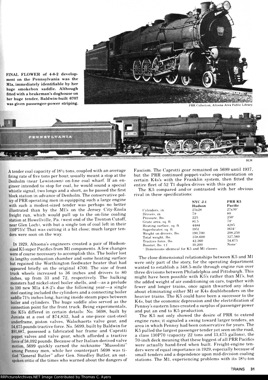 Atterbury's M-1 Engines, Page 31, 1979